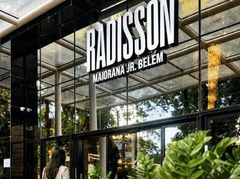 Entrada do Radisson Hotel Maiorana Belém
